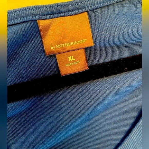 Oh Baby by Motherhood blue maternity top NWT in size XL. E17 - Picture 4 of 7